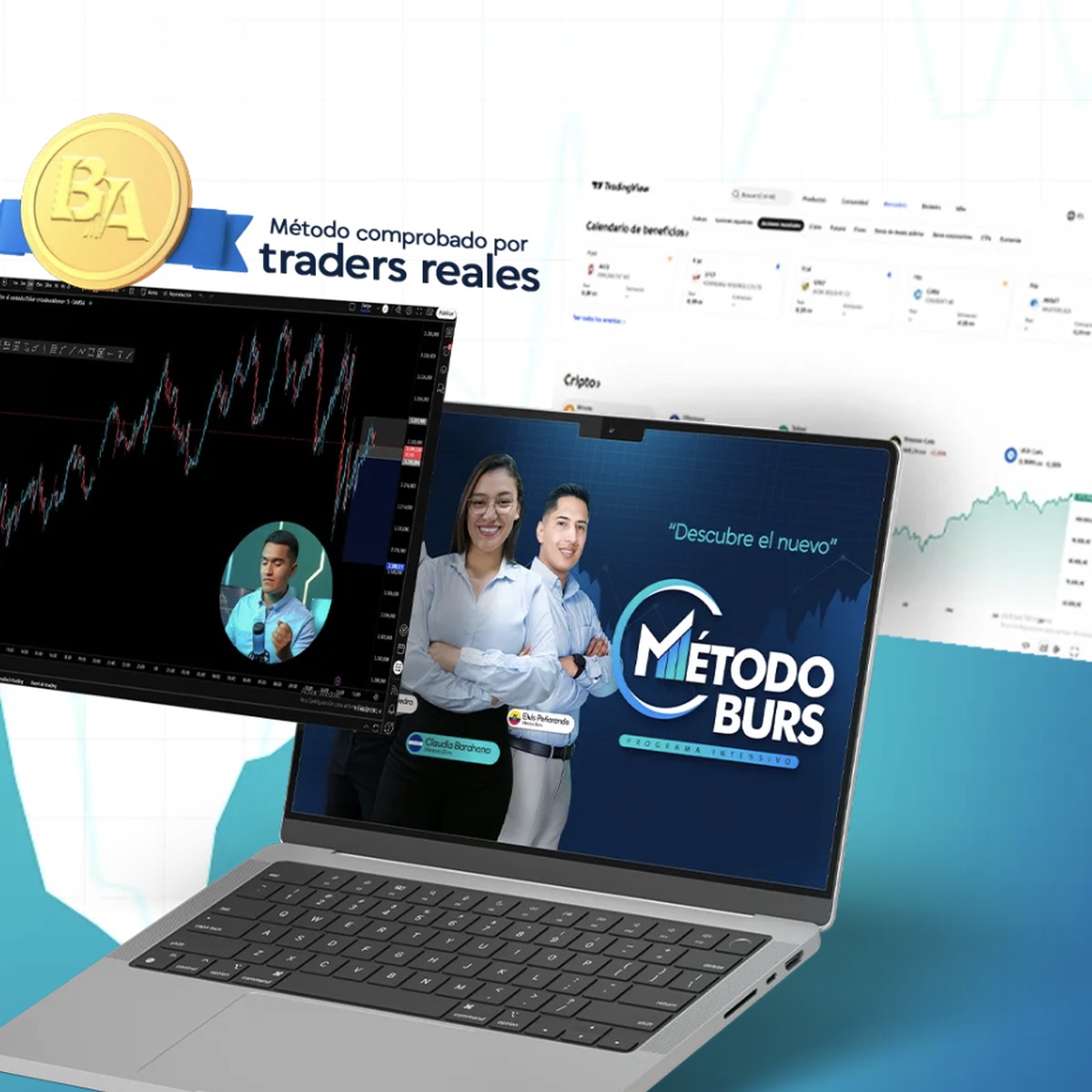 Método BURS: formación de inversores que atiende a traders por WhatsApp con Chatty