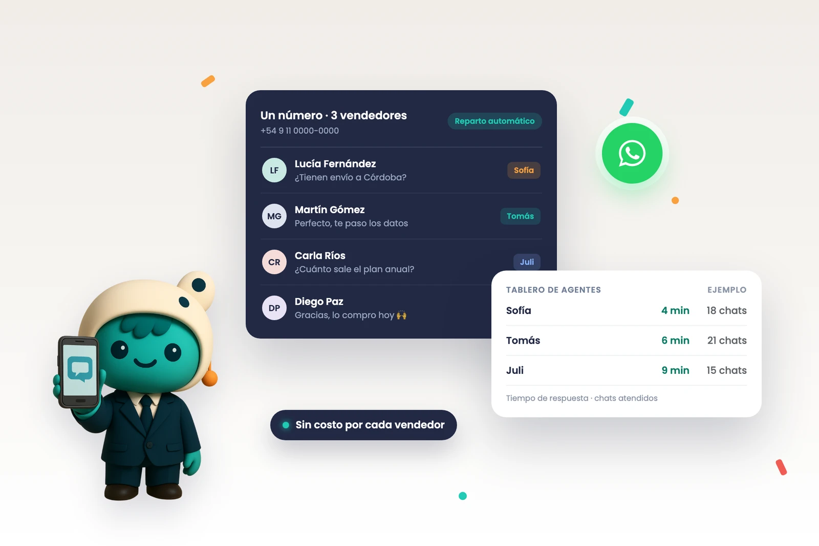 Portada del artículo: WhatsApp Business para varios usuarios: cómo atender con todo el equipo desde un solo número